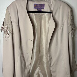 Vintage Pale Pink Blazer -Sz 14